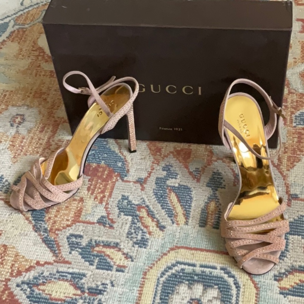Gucci Sand Pelle S Cuoio Glow Light/ Glow Corros/Rosett